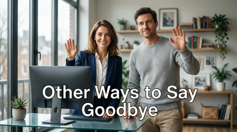 other ways to say goodbye