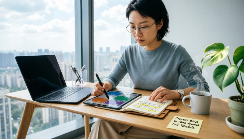 creative ways to work around your schedule