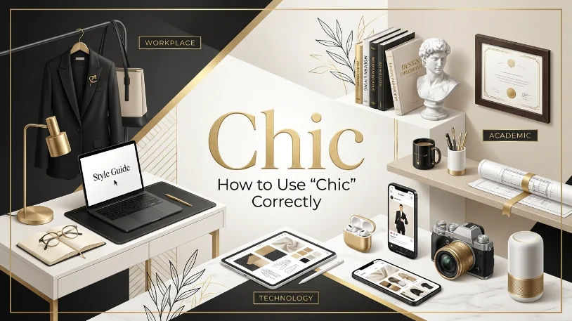 How to Use "Chic" Correctly