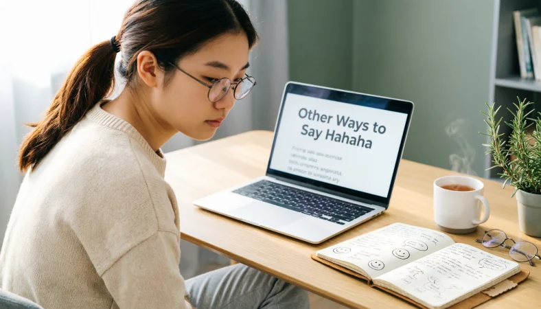 other ways to say hahaha