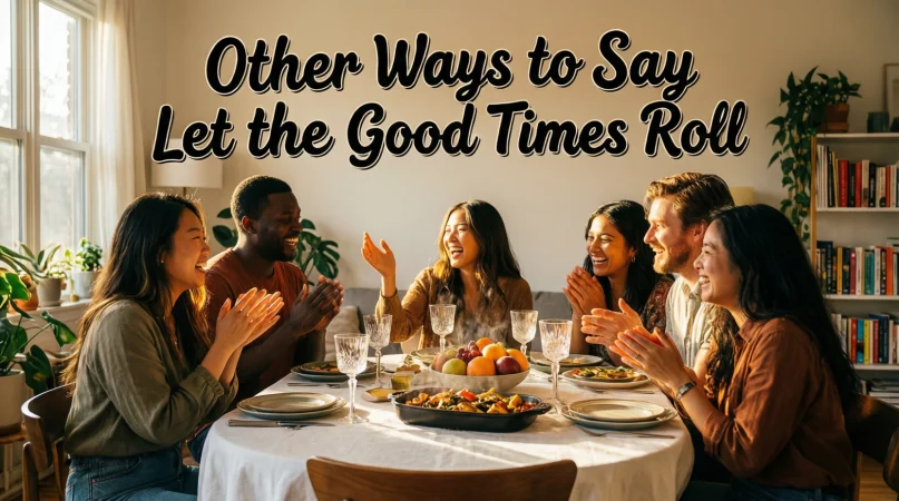 other ways to say let the good times roll