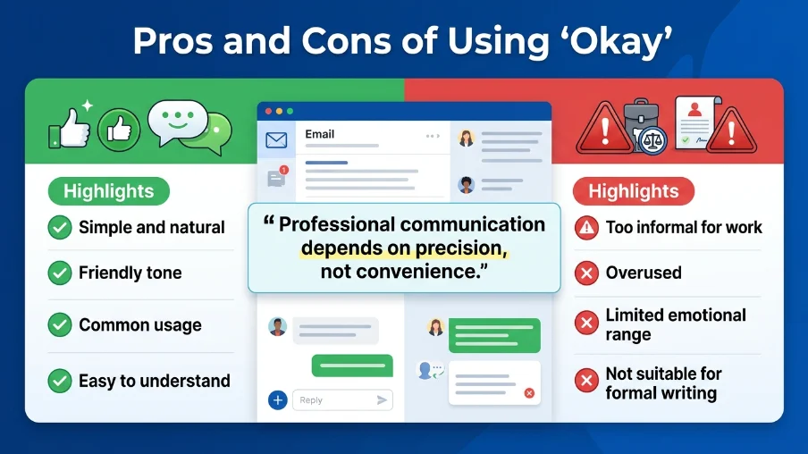 Pros and Cons of Using “Okay”