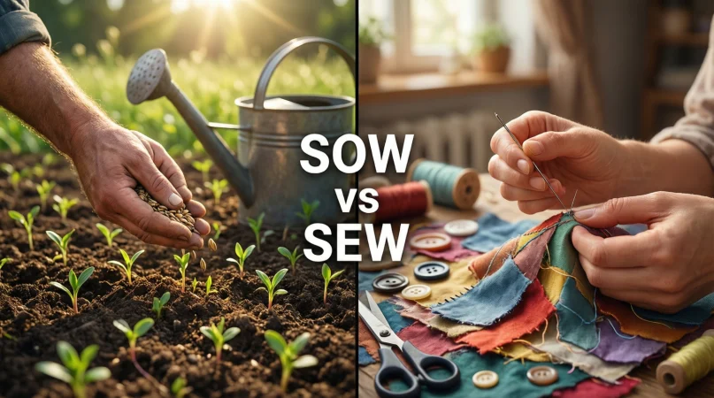 sow vs sew