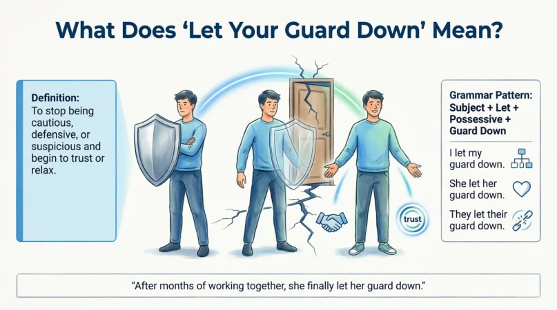 What Does “Let Your Guard Down” Mean?