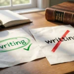 writing or writting