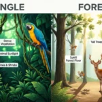 jungle vs forest
