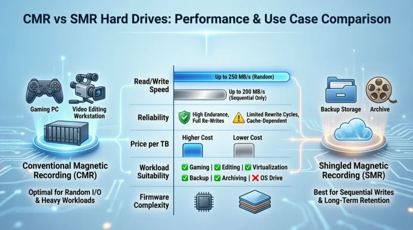 Real World Examples of CMR vs SMR