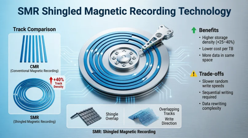 What Is SMR (Shingled Magnetic Recording)