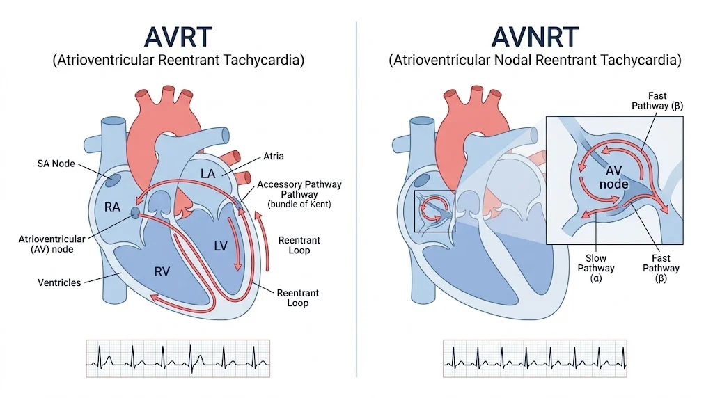 avrt vs avnrt