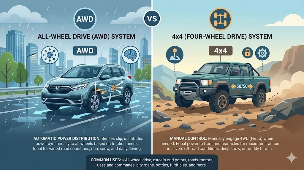 awd vs 4x4
