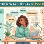 best other ways to say possibly