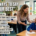other ways to say do your best