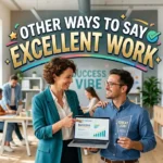 other ways to say excellent work