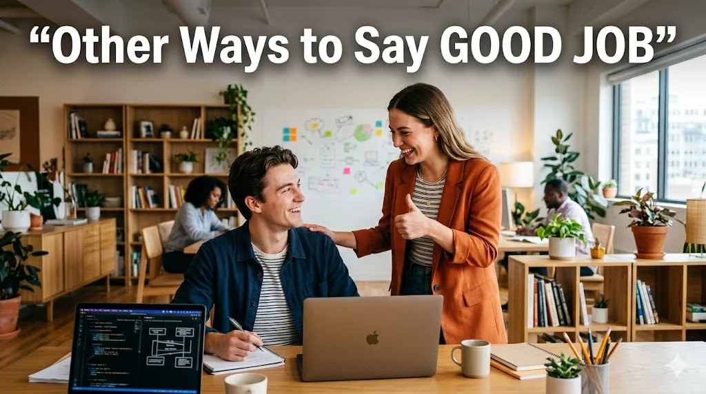 other ways to say good job