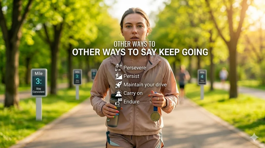 300+ Other Ways to Say “Keep Going” (Motivating Alternatives+2026)