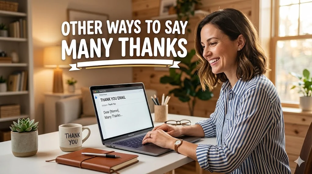 other ways to say many thanks