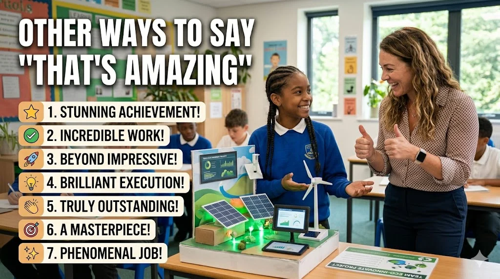 other ways to say that’s amazing