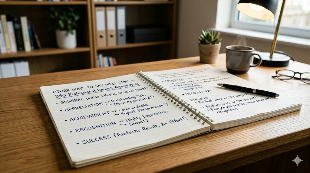 other ways to say well done