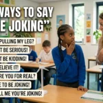 other ways to say you’re joking