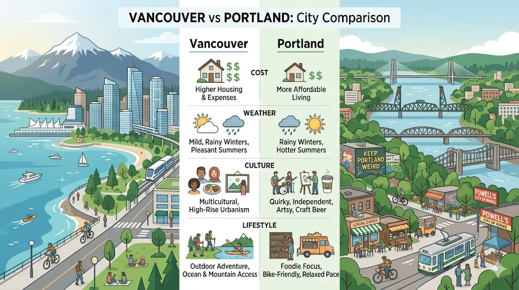 Vancouver vs Portland