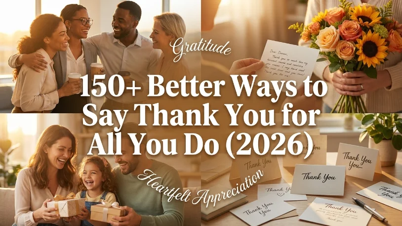 better way to say thank you for all you do