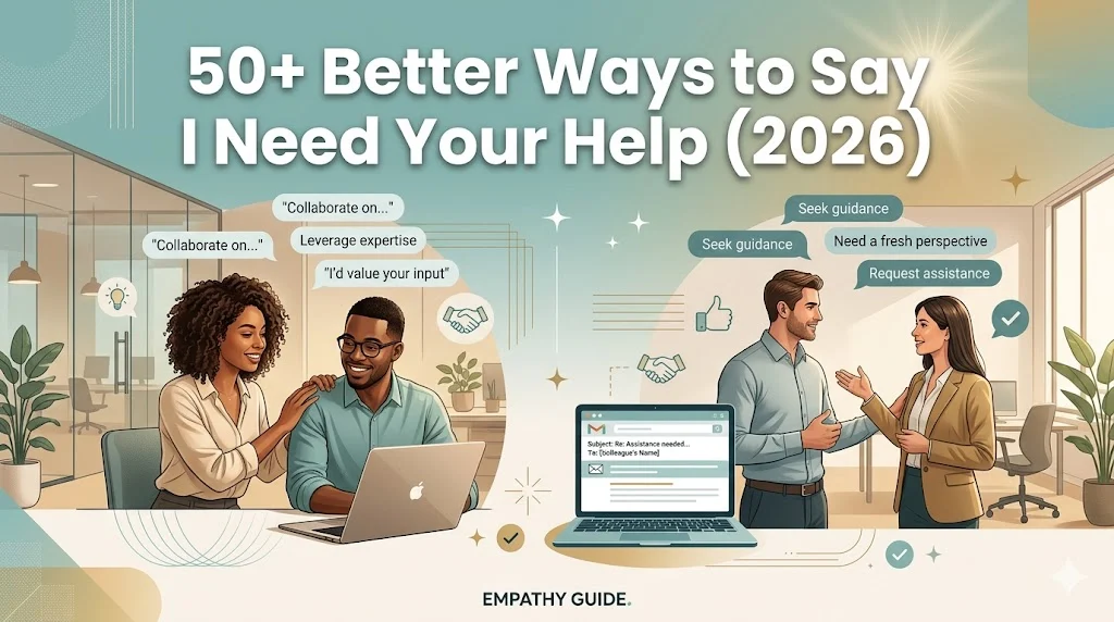 Better ways to say i need your help