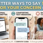 other ways to say thank you for your concern