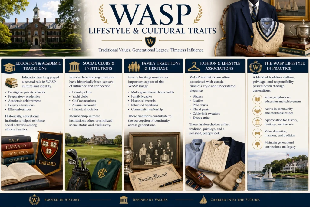 WASP Lifestyle and Cultural Traits