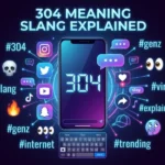 304 Meaning Slang