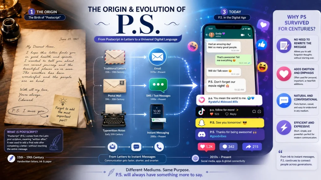Origin of PS 