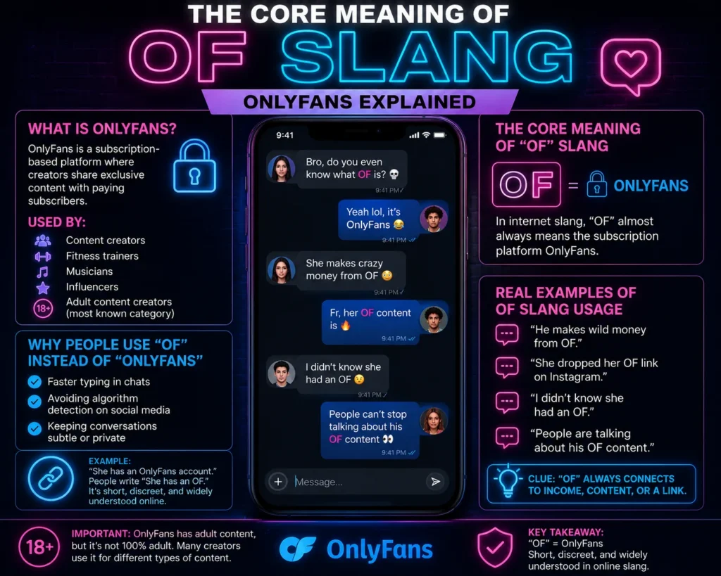 The Core Meaning of OF Slang