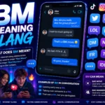 bm meaning slang