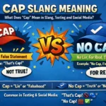 cap slang meaning