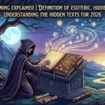 esoteric meaning