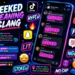 geeked meaning slang