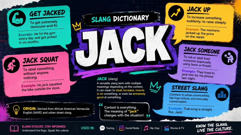jack meaning slang