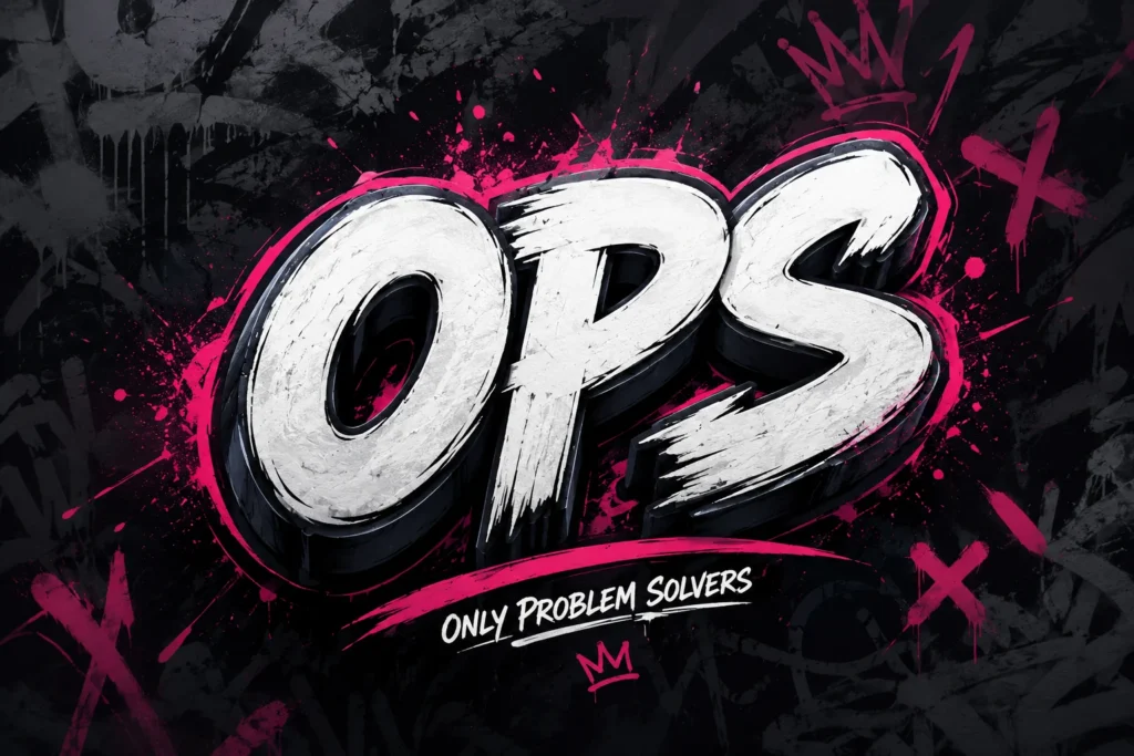 ops meaning slang