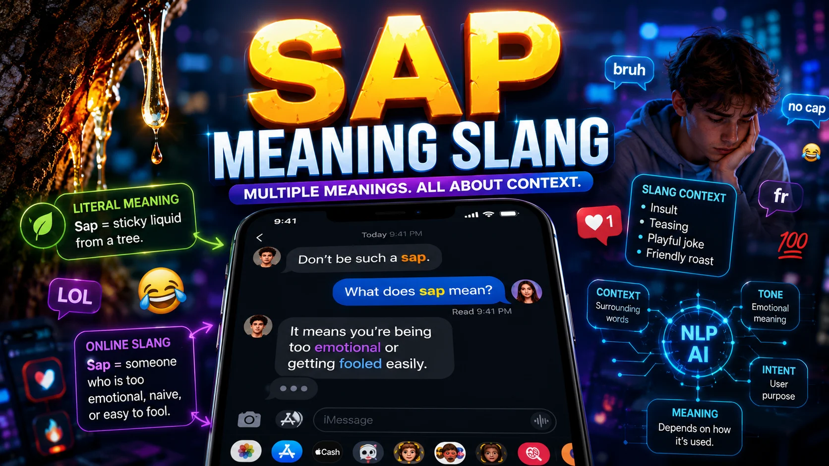 sap meaning slang