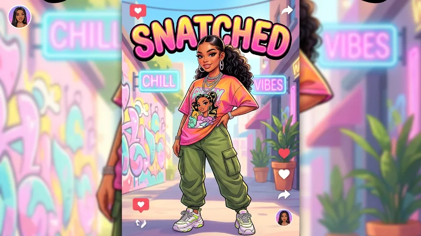snatched meaning slang