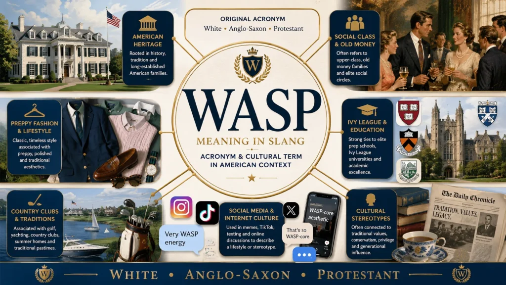 wasp meaning slang