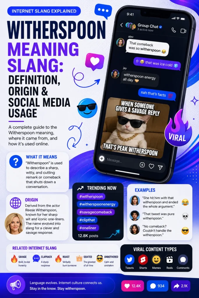 witherspoon meaning slang
