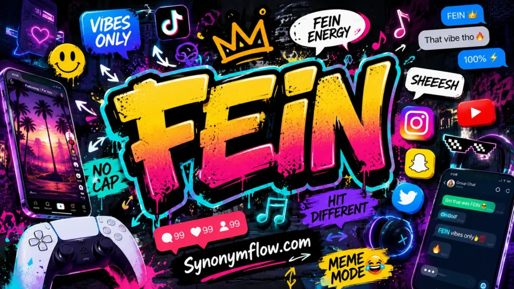 fein meaning slang