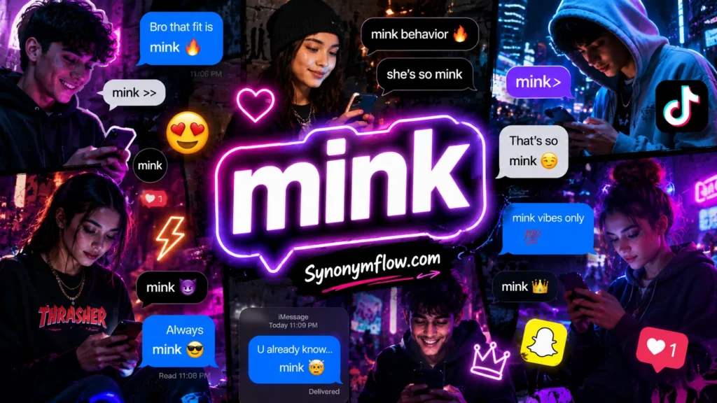mink meaning slang