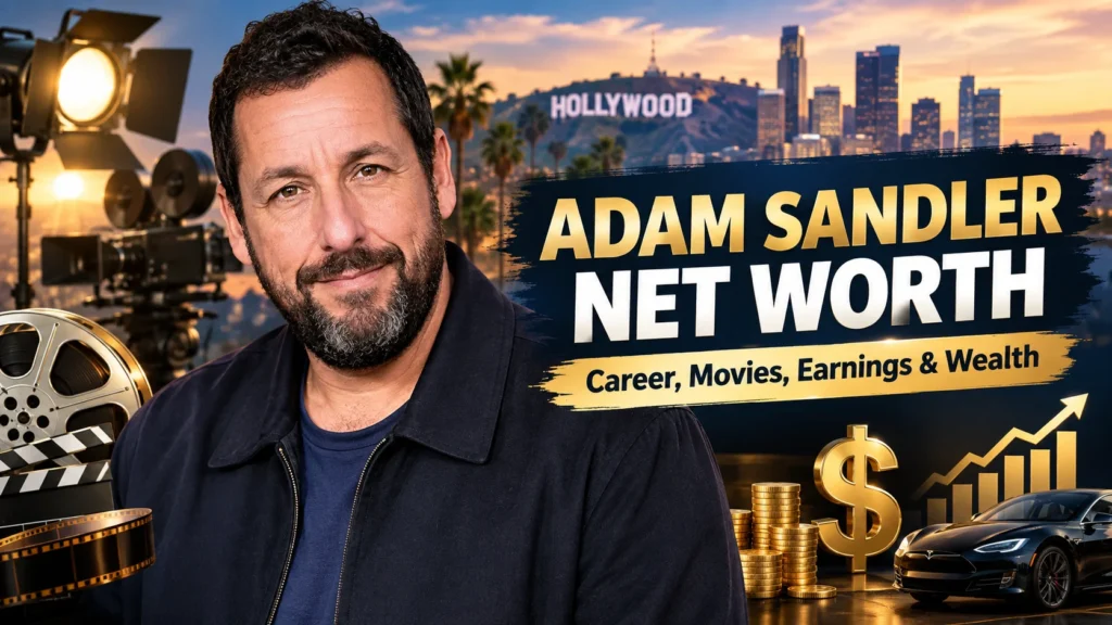Adam Sandler Net Worth 2026| How He Built $440M