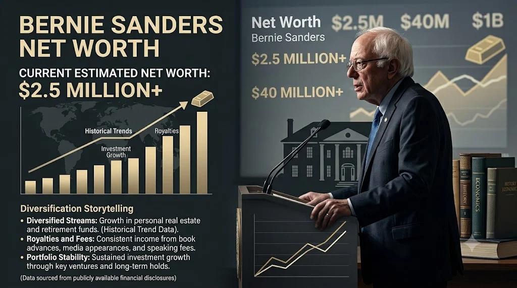 bernie sanders net worth