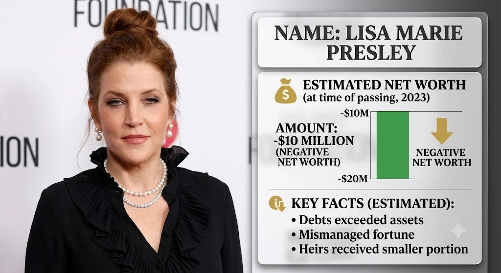 Lisa Marie Presley Net Worth | Estate, Graceland, Debt & Wealth Analysis
