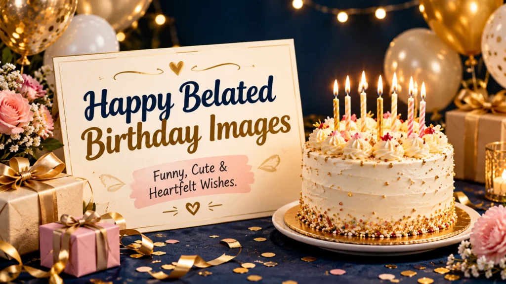 Belated Birthday Images