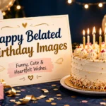 Belated Birthday Images