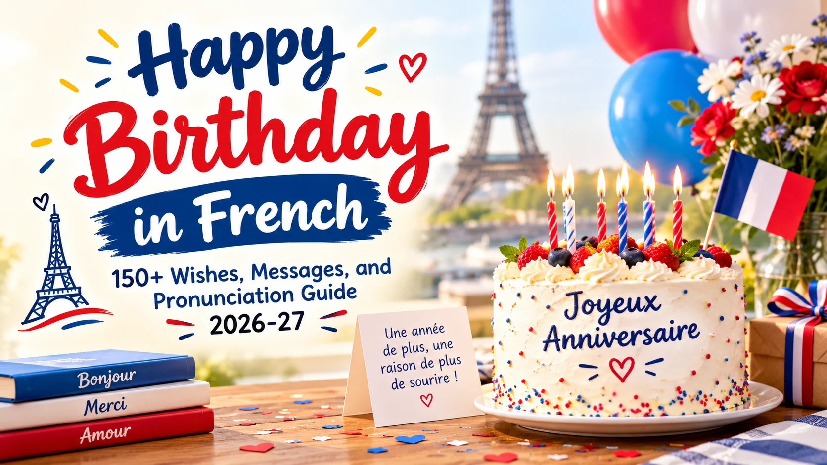Birthday in French
