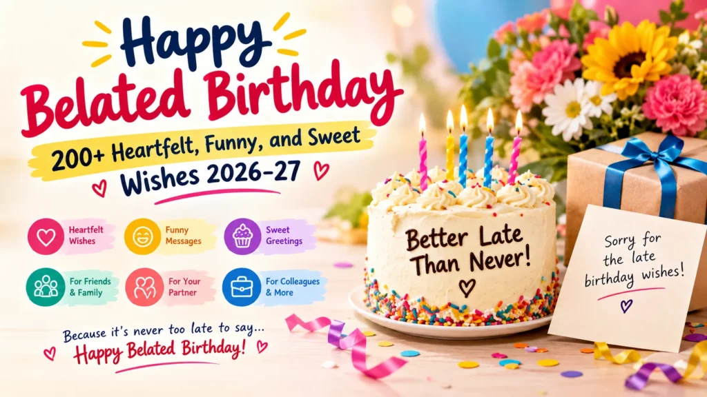 Happy belated birthday